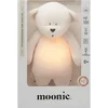Image de Moonie Bear 2.0 Organic Cream doudou avec mélodie 1 pcs