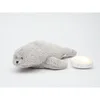 Image de Moonie Seal doudou Organic Grey 1 pcs