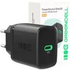 Image de Greencell PowerSource Solo30 Chargeur USB-C Power Delivery Noir 30 W iPhone 17/Pro/Pro Max/iPhone Air/16/15, MacBook, Pixel 9, iPad, Samsung Galaxy S25 Ultra/S24 Series