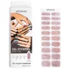 Image de NEONAIL Easy On Gel Stickers Autocollants pour ongles avec une lampe UV/LED teinte M07 20 pcs