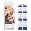 Image de NEONAIL Easy On Gel Stickers Autocollants pour ongles avec une lampe UV/LED teinte M10 20 pcs
