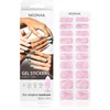 Image de NEONAIL Easy On Gel Stickers Autocollants pour ongles avec une lampe UV/LED teinte M13 20 pcs