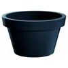 Image de Pot en plastique avec support Lofly en couleur anthracite 49 (L) x 49 (l) x 45,5 (H) cm