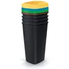 Image de Lot de 4 bacs de recyclage de 25L chacun KEDEN.