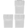 Image de Lot de 3 poubelles KEDEN SORTIBOX recycler, blanc, 60L