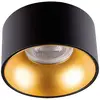 Image de Kanlux 27575 Riti Plafonnier GU10, Par 16 or (mat), noir (mat)