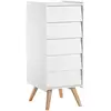 Image de Vintage Vox Chiffonier Blanc / Chêne