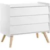 Image de Vintage Vox Commode Blanc / Chêne