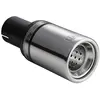 Image de Ulter Sport Embout d'échappement - Ronde Ø80mm - Longueur 120mm - Montage ->50mm - Inoxydable