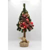 Image de Sapin décoré, Petit Arbre de Noël Artificiel avec Bijoux