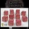 Image de Q Workshop Ensemble De Dés Lannister 10xd6 10 Le Trône De Fer