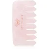 Image de Crystallove Rose Quartz Comb accessoire de massage pour cheveux et corps 1 pcs