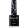 Image de Claresa UV/LED Top Glitter No Wipe vernis top coat gel pailleté teinte Glitter Blue 5 g