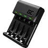Image de Green Cell VitalCharger Chargeur de piles rondes NiMH LR03 (AAA), LR6 (AA)