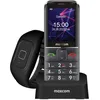 Image de Maxcom - MM735BB SOS Téléphone Portable Senior avec Bracelet SOS étanche sans Fil