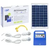 Image de Panneau solaire, énergie solaire, portable système générateur d'énergie PNI GreenHouse H01 30W avec batterie 12V / 7Ah, USB/Radio / MP3, 2 ampoules LED