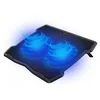 Image de TELLUR Base de Refroidissement Ordinateur Portable, Support Ventilé Ordinateur Portable, MacBook 11"-15,6", 2 Ventilateurs Silencieux de 125mm, 2 Ports USB, Refroidisseur Ordinateur, Hauteur Réglable