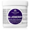 Image de Kallos KJMN Professional Blueberry masque revitalisant pour cheveux secs, abîmés et traités chimiquement 275 ml