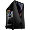 Image de Tour midi Kolink VOID RGB Boîtier gaming noir 1 ventilateur LED pré-installé, fenêtre latérale, filtre anti-poussière