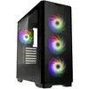 Image de Tour midi Kolink Unity Solar ARGB Mesh Boîtier PC noir