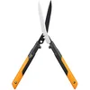 Image de Fiskars Cisaille à haie, Système à crémaillère PowerGear X, Revêtement antiadhésif, Lames en Acier, Longueur: 63 cm, Noir/Orange, HSX92, 1023631
