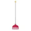 Image de Fiskars 1001419 Balai à feuilles pour enfants rouge