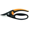 Image de Fiskars Sécateur à lames franches, Diamètre de coupe: 2 cm, Lames en Acier avec revêtement antiadhésif, Longueur: 20 cm, Noir/Orange, Elegance, P44, 1001534