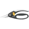 Image de Fiskars 1003032 Ciseaux de cuisine gauchers, droitiers 220 mm noir