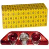 Image de HELLA Feu arrière - Caraluna Modular - Illumination - 12V - Montage en saillie/vissé - ECE - Couleur du voyant: rouge/limpide - Fiche: Fiche plate - droite - Quantité: 1 - 2VP 343 520-021