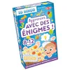 Image de Tactic - 60957 - Apprenons avec des énigmes ! IQ Bingo Jeu de Société, 2 Joueurs, Âge 8-12 Ans, 100 Défis Cérébraux