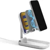 Image de KODAK Support de Charge pour téléphone Portable - Chargement sans Fil Qi (10W) avec Hauteur réglable et Support de téléphone Portable - Blanc