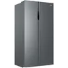 Image de Haier - Réfrigérateur Américain - 2 Portes - Classe Énergétique E - Technologie Total No Frost Multi Air Flow - Inox - 337L + 191L (Congélateur) - 177,5 x 90,8 x 64,7 cm - Modèle HSR3918ENPG