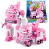 Image de Super Wings "Dizzy's Rescue Tow" Véhicule Transformable en Robot 18 cm + 1 Figurine,Jouet Enfant 2 3 4 5 6 7 8 Ans Garcon Fille