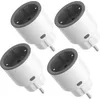 Image de SONOFF S60ZBTPF Zigbee Smart Plug (Requires Zigbee Gateway)   Remote Control, Energy Monitoring, Timer Schedules, Overload Protection, Zigbee Repeater, Compatible with eWeLink App-4 Pack