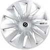 Image de SPARCO Enjoliveur 13.0 pouces, quantité : 4, argent (Ref: SPC1390SV)