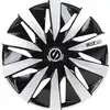 Image de SPARCO Enjoliveur 14.0 pouces, quantité : 4, argent (Ref: SPC1491BKSV)