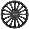 Image de Sparco Enjoliveurs Treviso - 15-pouces - Noir - Set de 4 pièces