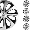 Image de Sparco Enjoliveurs Treviso - 14-pouces - Argent - Set de 4 pièces