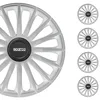 Image de Sparco Enjoliveurs Treviso - 16-pouces - Argent - Set de 4 pièces