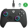 Image de 8Bitdo Ultimate C Wired Controller for Xbox, RGB Lighting Fire Ring and Hall Effect Joysticks, Compatible with Xbox Series X|S, Xbox One, Windows 10/11 - Officially Licensed (Dark Gray)