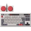 Image de 8Bitdo Retro Mechanical Keyboard, Bluetooth/2.4G/USB-C Hot Swappable Gaming Keyboard with 87 Keys, Dual Super Programmable Buttons for Windows and Android - AZERTY FRENCH ISO Layout