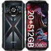Image de DOOGEE S118 Telephone Portable Incassable 2024, 20Go + 512Go Smartphone Incassable Helio G99 Android 14, 10800mAh/33W, 120GHz 6.58" FHD+, 50MP+12MP Version Nuit Antichoc, IP68/ IP69K/ 4G Dual SIM/NFC
