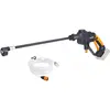 Image de WORX Nettoyeur Haute Pression sans Fil 20V Hydroshot WG620E.9, outil mobile sans raccord d'eau fixe, livré sans batterie ni chargeur, avec set d'accessoires