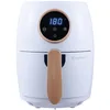 Image de BERGNER Naturally - AirFryer 2 l - Freidora de Aire 1000 W - Température de 80 à 200 °C - Temporizador con Alarma - Cesta Extraíble con Antiadherente - Color Blanco