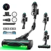 Image de Vexilar V15Max Aspirateur balai sans fil 65 kPa avec fonction lavage, autonomie 60 min, tube flexible, technologie GreenEye, support mural, anti emmêlement, anti peluches