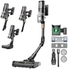 Image de Proscenic P20 Aspirateur balai sans fil avec serpillière 70 kPa/680 W, autonomie 70 min, tube flexible pliable, détection GreenEye, anti emmêlement