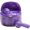 Image de JBL Tune Flex Ghost Edition, Écouteurs sans fil Bluetooth, Son Pure Bass JBL, Réduction de Bruit Active et Smart Ambient, jusqu'à 32h d'autonomie, 4 micros et résistance IPX4, Purple Ghost