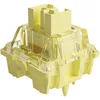 Image de Akko V3 Pro Cream Yellow Switches, mechanisch, 5-Pin, Linear, MX-Stem, 50g - 45 Stück
