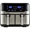 Image de MasterPRO Rocket Duo 900 | Friteuse sans Huile | Noir | Contenance 9 L et 2100 W | Avec Écran LED Tactile et Panier Antiadhésif | Friteuse à air | 11 Fonctions en 1