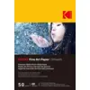 Image de Kodak Papier photo d'art lisse - 50 feuilles texturées - 10 x 15 cm - Finition mate - 230 g/m² - Compatible toutes imprimantes à jet d'encre